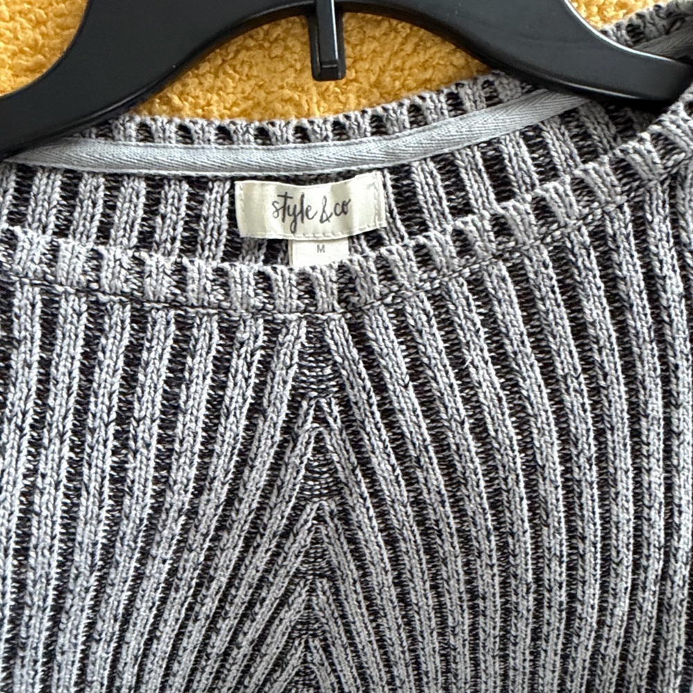 Style & Co. Gray Sweater - Picture 2 of 4